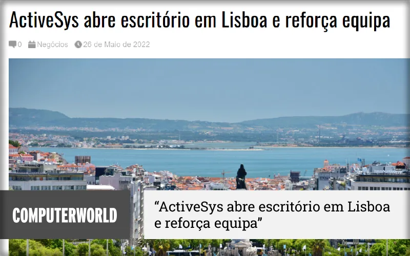 Notícia Abertura de escritório em Lisboa